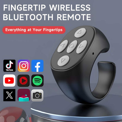 🎅YEAR-END CLEARANCE 70% OFF⏳Fingertip Wireless Bluetooth Remote Control